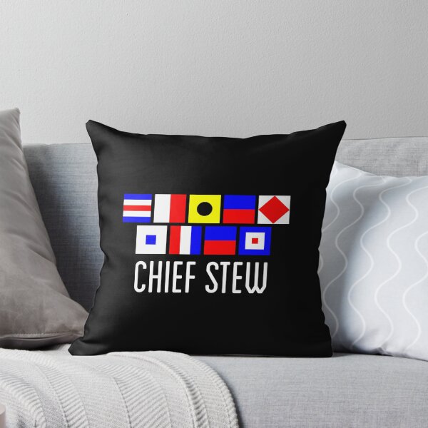 Item preview, Cute Yachtie Gift - Nautical Flag Chief Stew designed and sold by brizodesign.