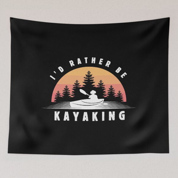 Item preview, I'd Rather Be Kayaking t-shirt gift for Kayak lover designed and sold by artigraph.