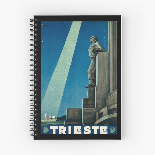 Item preview, retro classic ENIT Trieste poster designed and sold by CorasPosters.