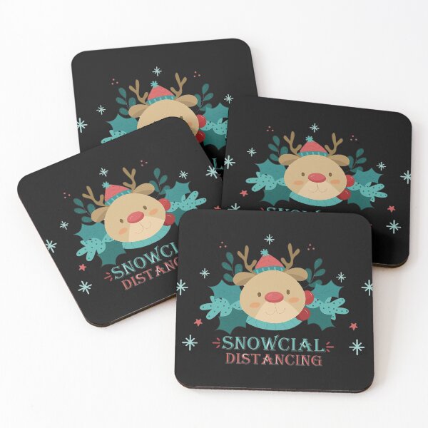 Item preview, snowcialdistancing. designed and sold by wuhuo.