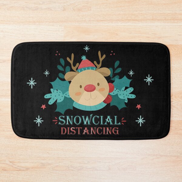 Item preview, snowcialdistancing. designed and sold by wuhuo.