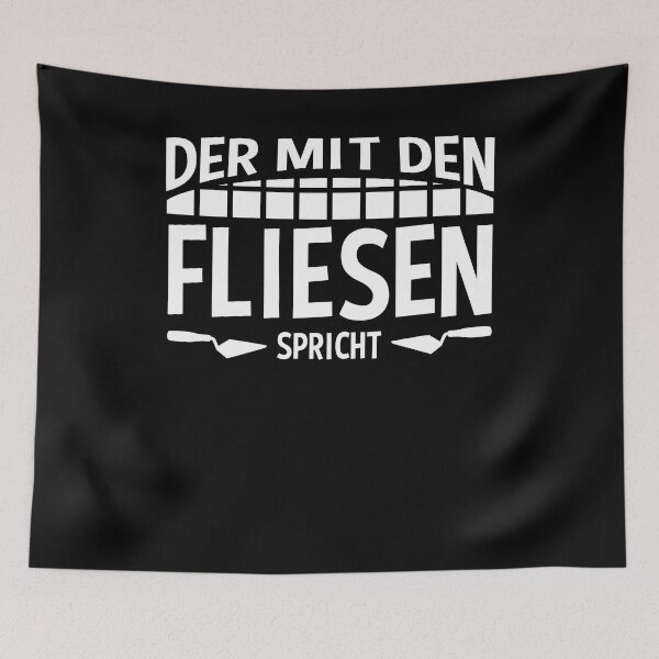 Item preview, Who speaks with the tiles gift for tiler designed and sold by PlatonisDesign.