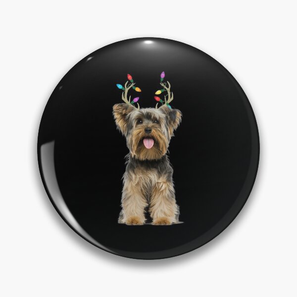 Item preview, Yorkie Yorkshire Terrier Reindeer Christmas Dog +5 designed and sold by BrockSly.