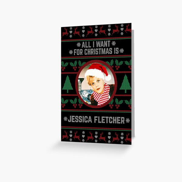 Aperçu de l'œuvre Tout ce que je veux pour Noël, c'est Jessica Fletcher créée et vendue par GiuliaHepburn.