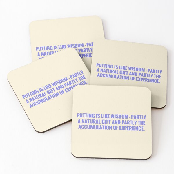 Item preview, Putting is like wisdom designed and sold by designdroplet.