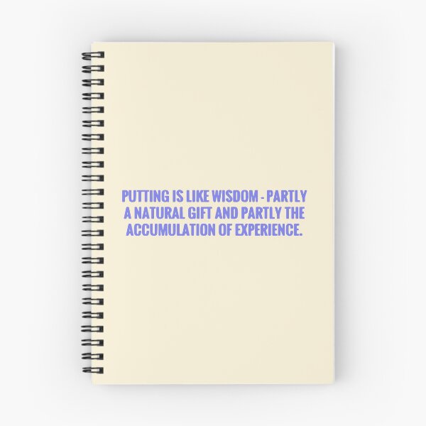 Item preview, Putting is like wisdom designed and sold by designdroplet.