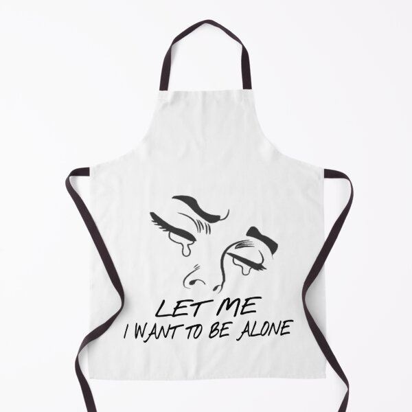 Item preview, Let me i want to be alone, I love you to the moon and back, black and hurt, designed and sold by Matrixstore.