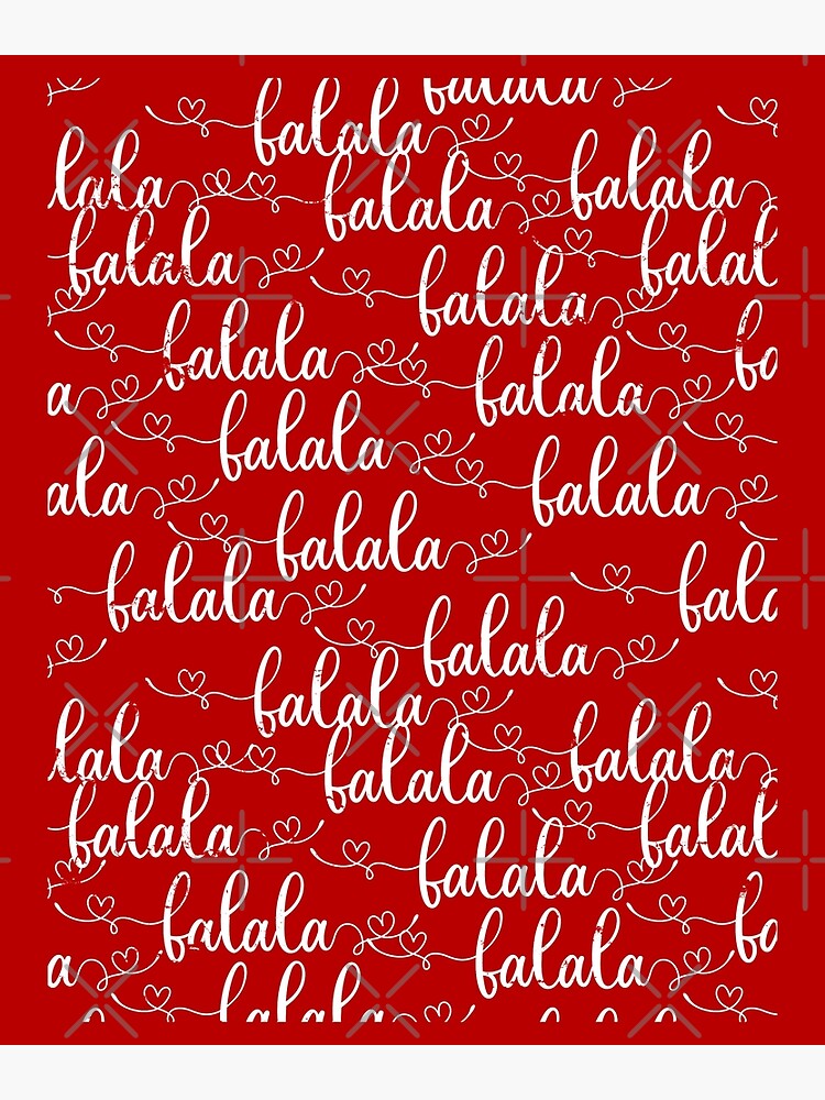 Christmas is Here, Lalalalala Pattern Poster for Sale by mdnrsakib
