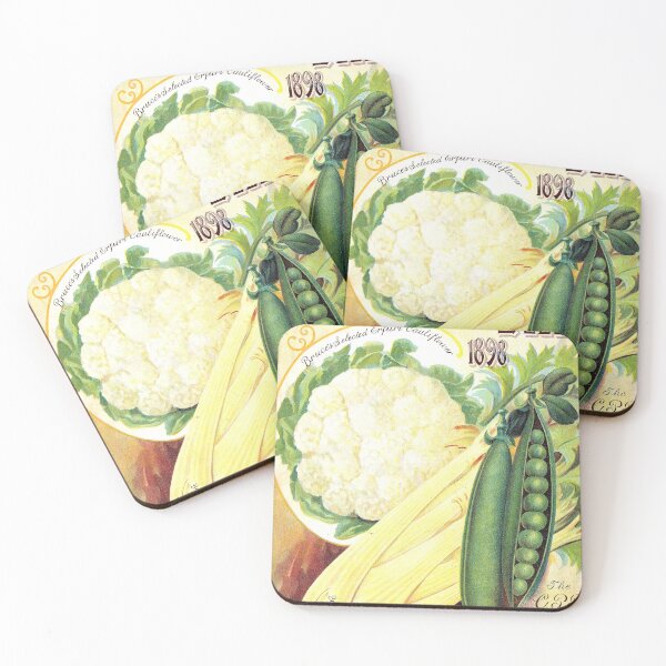 Item preview, Cauliflower, celery, and peas - Bruce's 1898 Vintage Vegetable Seed designed and sold by killies.