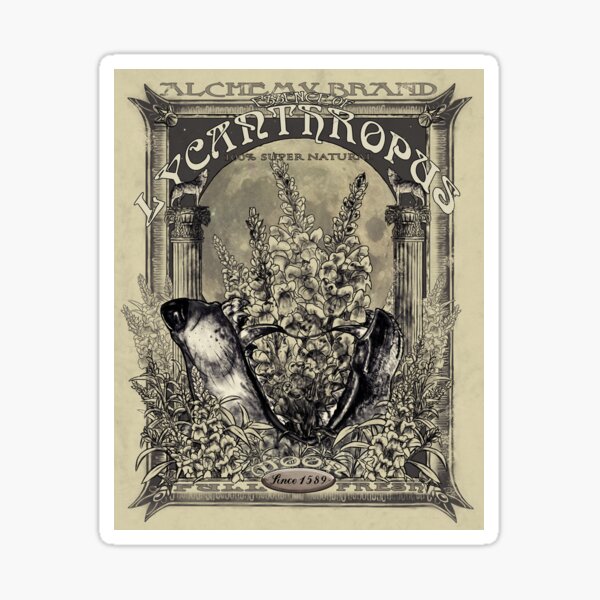 Essence of Lycanthropus Sticker