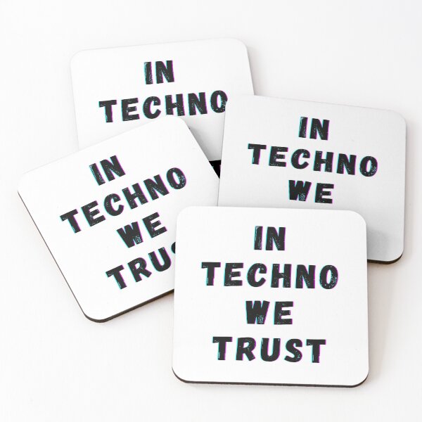 Item preview,  In Techno We Trust designed and sold by AnnaAndVibes.
