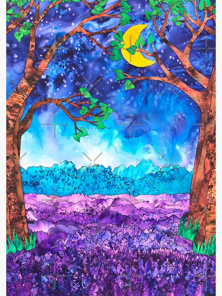 Lavender in the Moonlight by junebugscorner