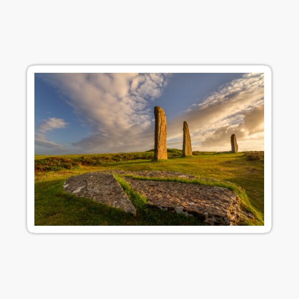 Item preview, Ring of Brodgar Summer Skies Orkney Isles Scotland designed and sold by PhotosEcosse.