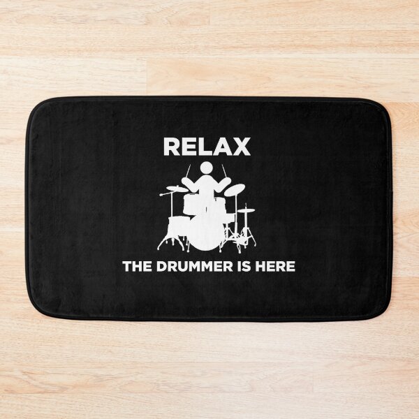 Item preview, Relax The Drummer Is Here White designed and sold by UncleApo.