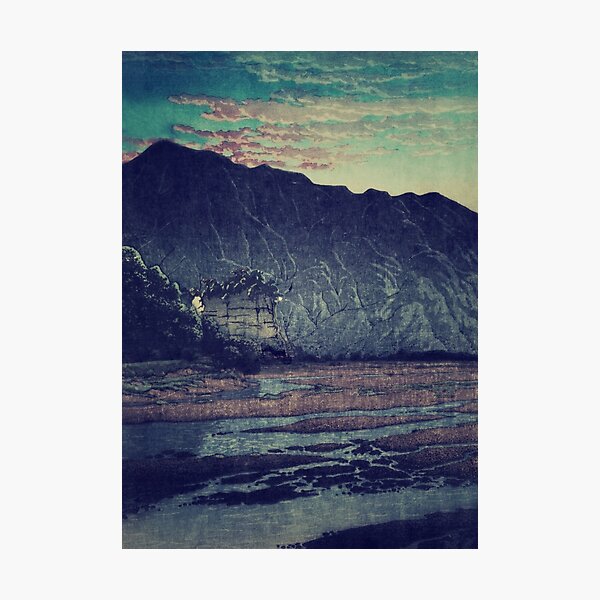 Item preview, As the Day Fades in Keniku - Nature Landscape designed and sold by Kijiermono.