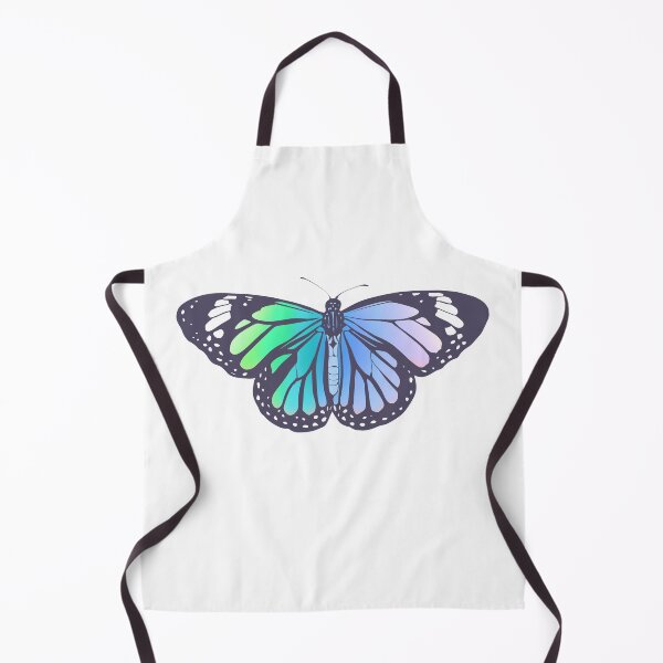 Item preview, Aesthetic Rainbow Ombré Monarch Butterfly designed and sold by illhustration.