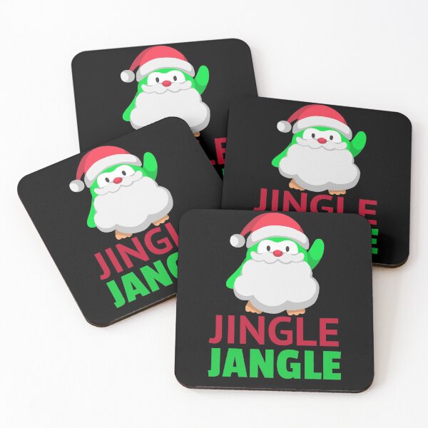 Item preview, Jingle Jangle Christmas Cute Santa Penguin designed and sold by jacks-tees.
