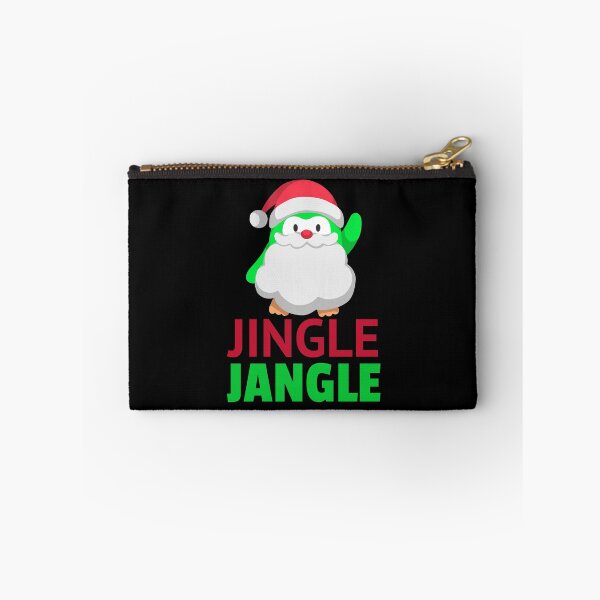 Item preview, Jingle Jangle Christmas Cute Santa Penguin designed and sold by jacks-tees.