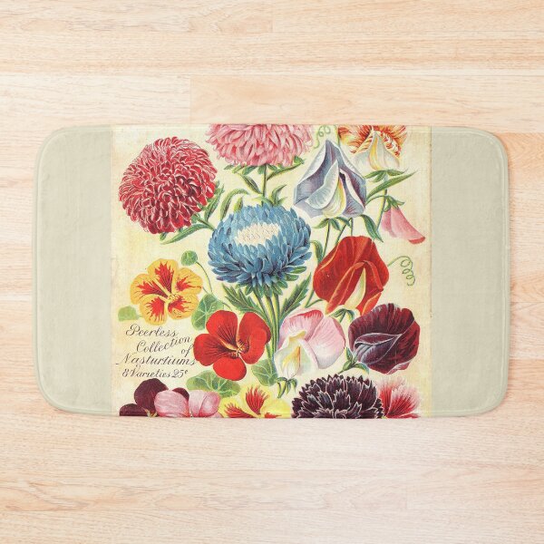 Item preview, Sweet pea, Aster, Nasturtium, Dianthus - Bruce's 1898 designed and sold by killies.