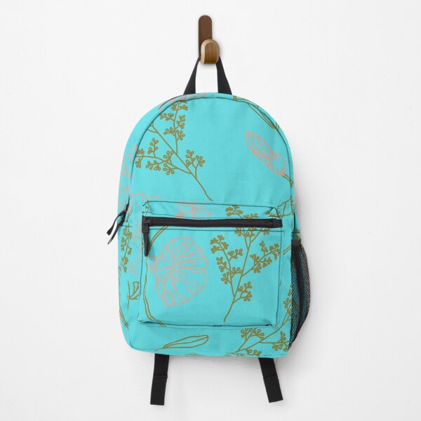 Item preview, Teal, Pink, Green Floral Print Pattern designed and sold by QuinnEmory.