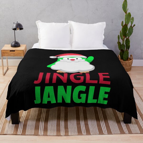 Item preview, Jingle Jangle Christmas Cute Santa Penguin designed and sold by jacks-tees.