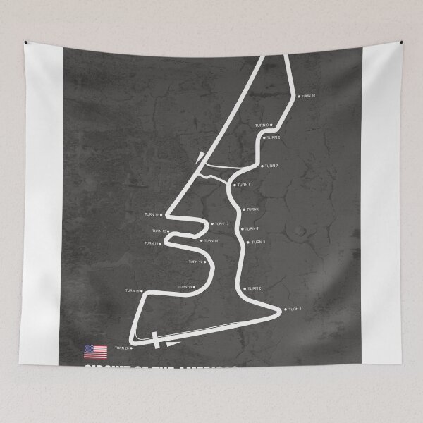 Item preview, Circuit of the America designed and sold by Mapstars.