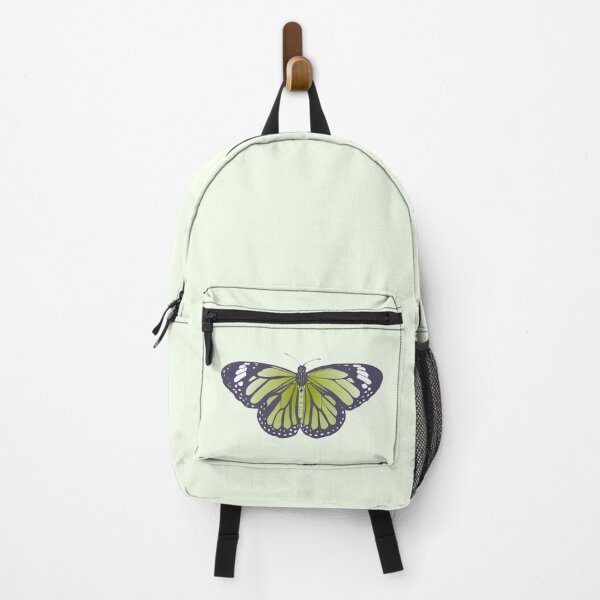 Item preview, Aesthetic Pastel Lime Green Monarch Butterfly designed and sold by illhustration.