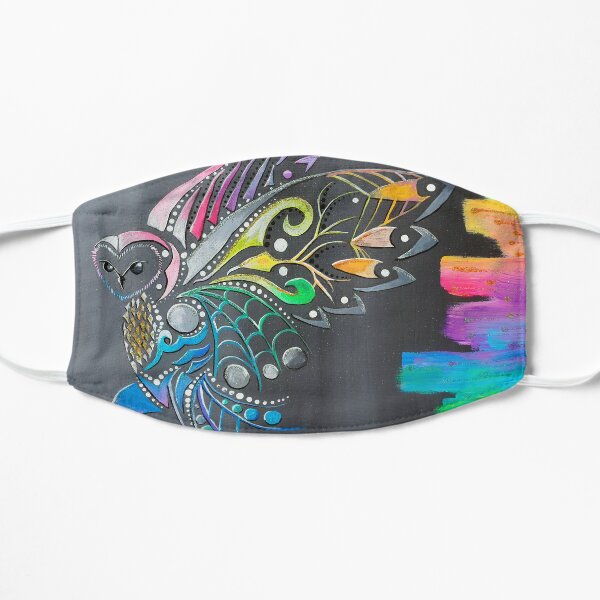 Oho Snowy Owl Flat Mask