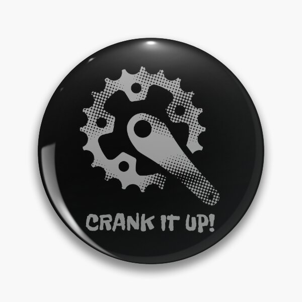 Item preview, Crank it up! (Bike crank and chain ring) designed and sold by JellyBeenzz.