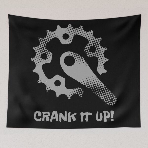 Item preview, Crank it up! (Bike crank and chain ring) designed and sold by JellyBeenzz.