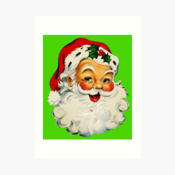 Santa Art Print