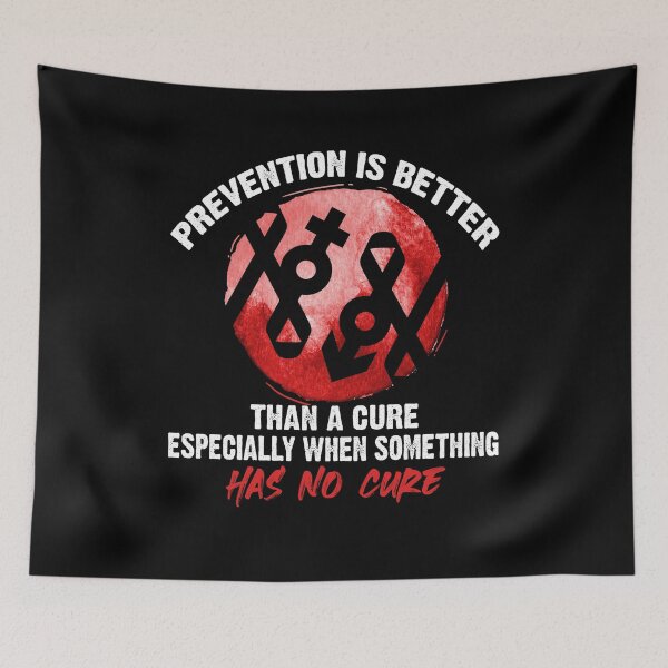 Item preview, HIV Awareness AIDS Prevention Cure designed and sold by Dressed For  Duty.