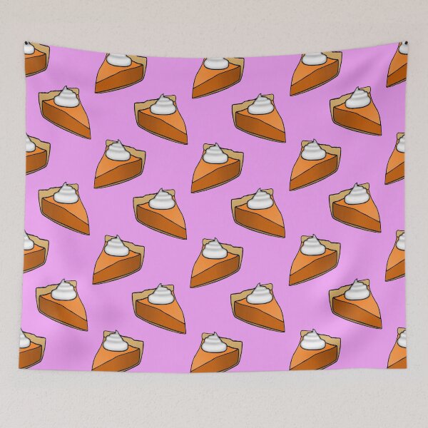 Item preview, Pumpkin Pie Slice Pattern Pink designed and sold by Julie Erin Designs.