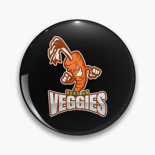 Item preview, Runs on Veggies - Angry Carrot Design for Vegetarians and Vegans designed and sold by betterlifeisveg.