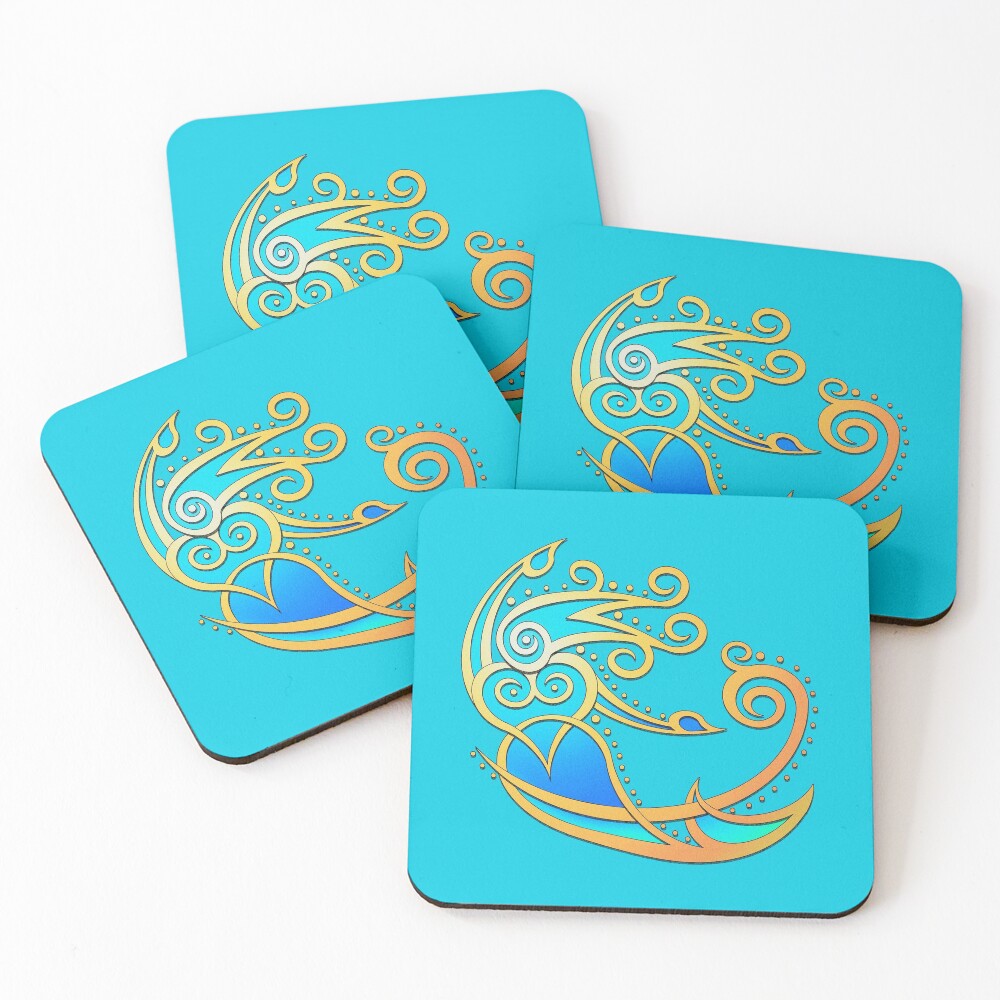 Item preview, Coasters (Set of 4) designed and sold by moonshelldkm.