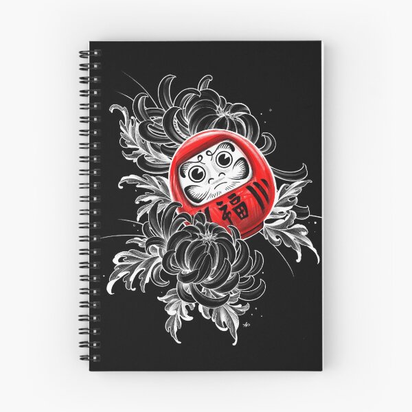 Item preview, The friendly daruma designed and sold by ninkeartsy.