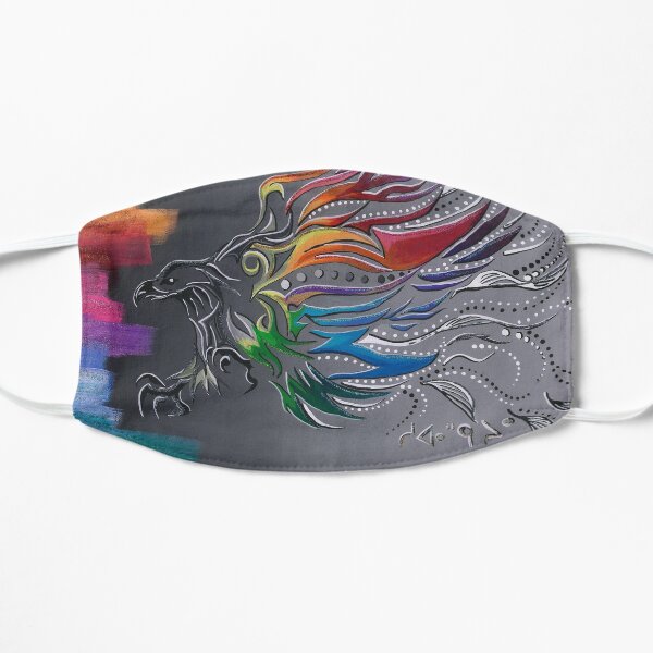 ᒥ ᑭ ᓯ ᐤ mikisiw- the Eagle Flat Mask