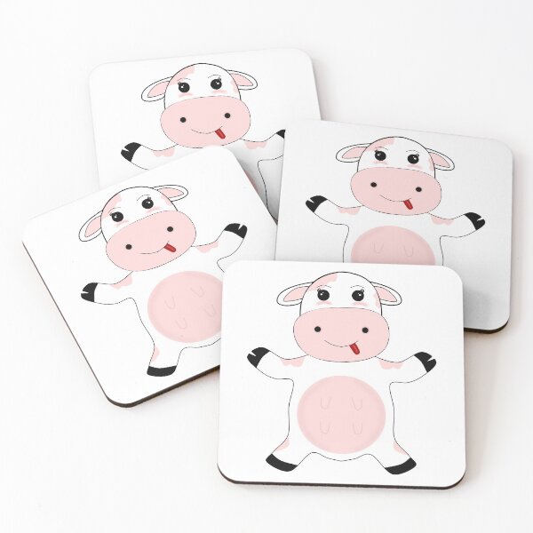 Item preview, vacas kawaii designed and sold by wiwiart.