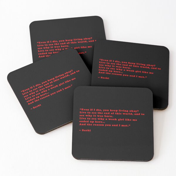 Item preview, Sachi - Quote designed and sold by Epicanimequotes.