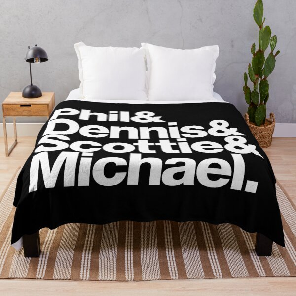 Item preview, Phil & Dennis & Scottie & Michael (white letters) designed and sold by dudethecreator.