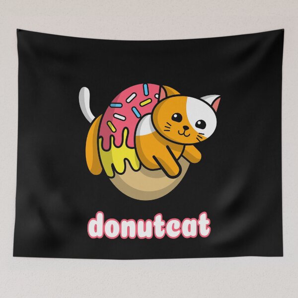 Item preview, Donutcat designed and sold by Cute  Pawz.