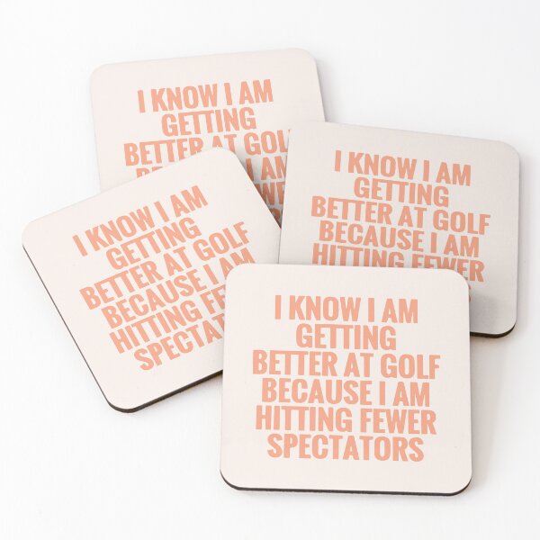 Item preview, I know I am getting better at golf designed and sold by designdroplet.