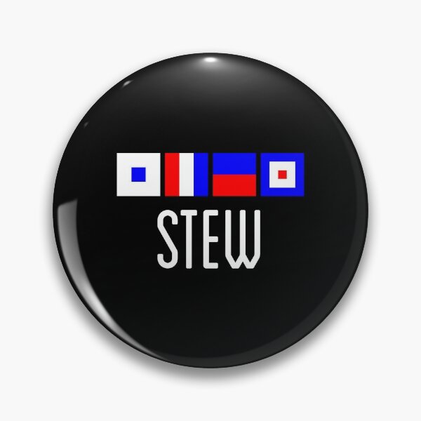 Item preview, Cute Yachtie Gift - Nautical Flag Stew designed and sold by brizodesign.