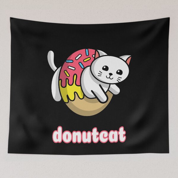 Item preview, Donutcat designed and sold by Cute  Pawz.