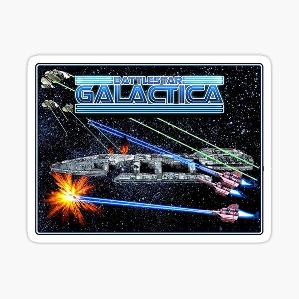 Battlestar Galactica Sticker