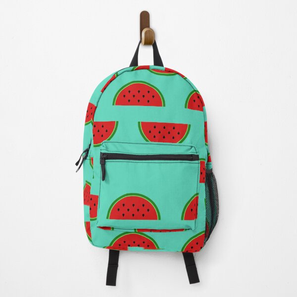 Item preview, Cute Watermelon with blue background designed and sold by ClaudiaGrosso.