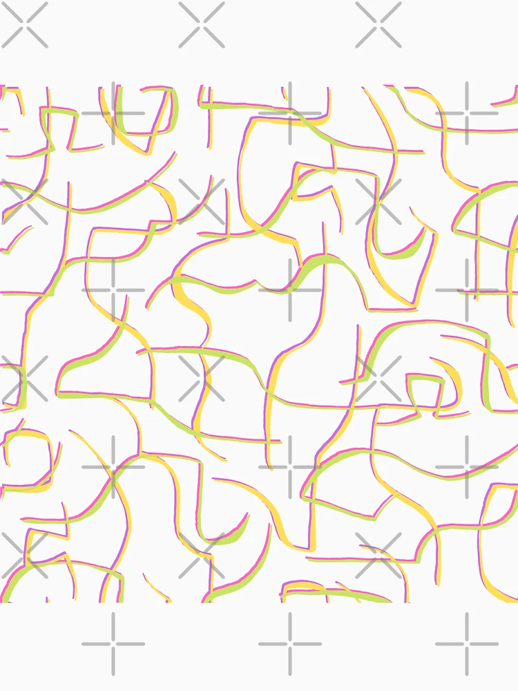 Thumbnail 6 of 6, Pullover Hoodie, Line pattern designed and sold by FadsBoo.