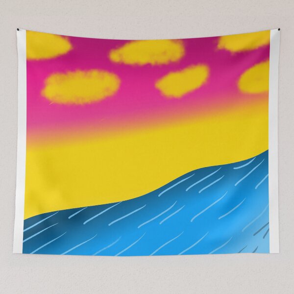 Item preview, Pansexual pride (Beach) designed and sold by LunaAngelRose.
