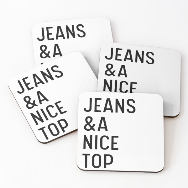 Item preview, Jeans and a Nice Top | Fashion | Outfit | OOTD | Typography designed and sold by itsokaybyme.