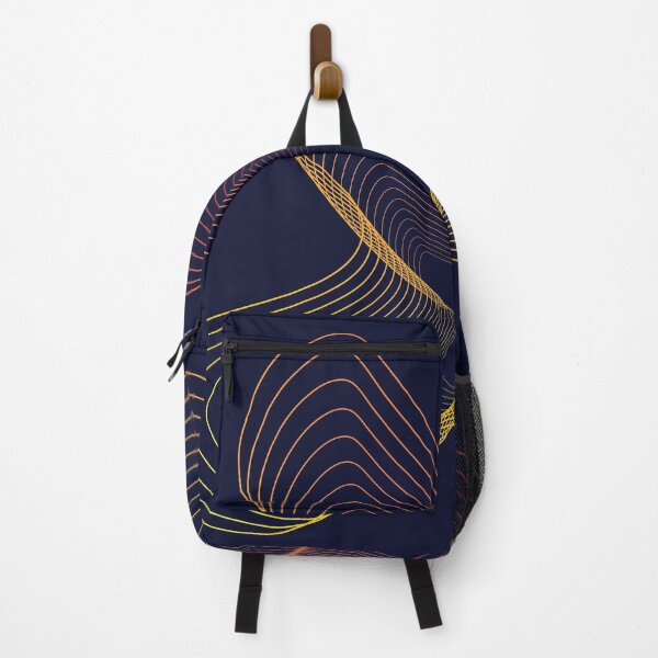 Item preview, delusional abstract yellow and navy designed and sold by venus-ian.